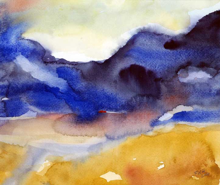 Blaue Berge