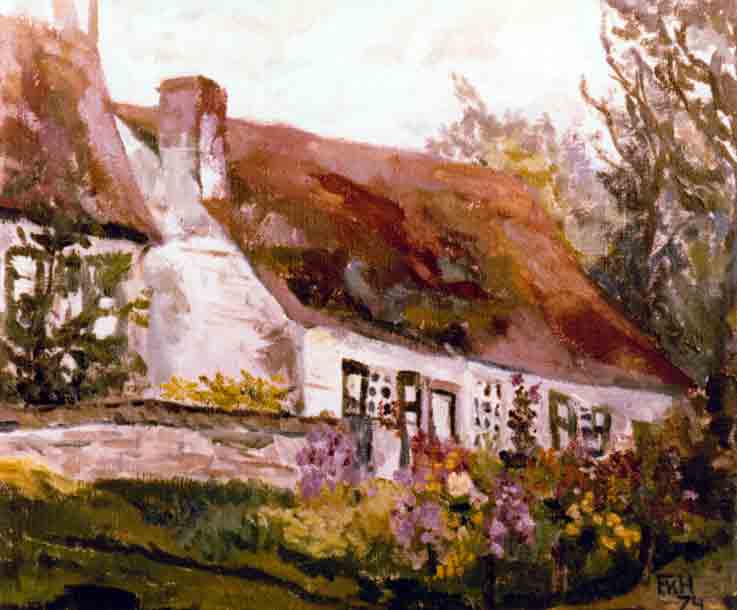 Das weiße Haus in Flandern