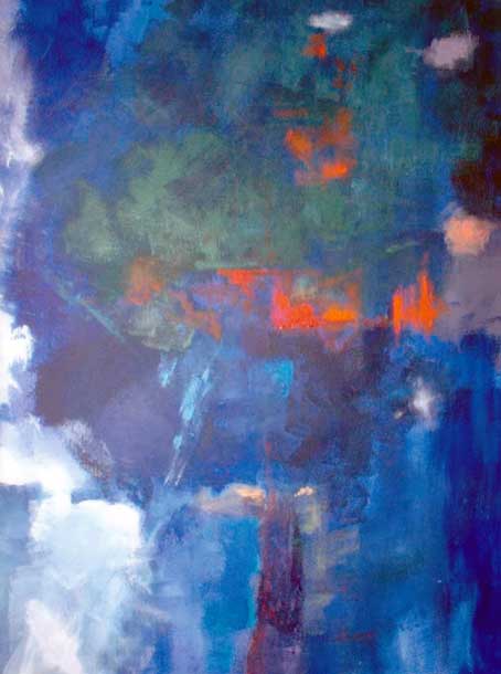 Blaue Landschaft alias Blaues Ufer