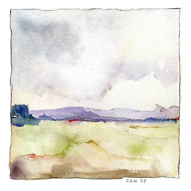 Landschaft Rheinebene