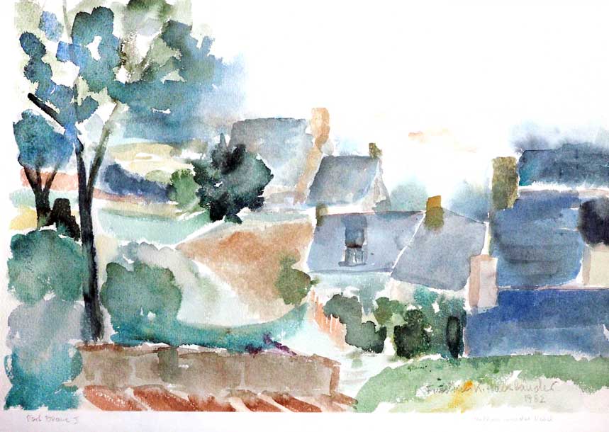 Port Blanc II - aufkommender Nebel