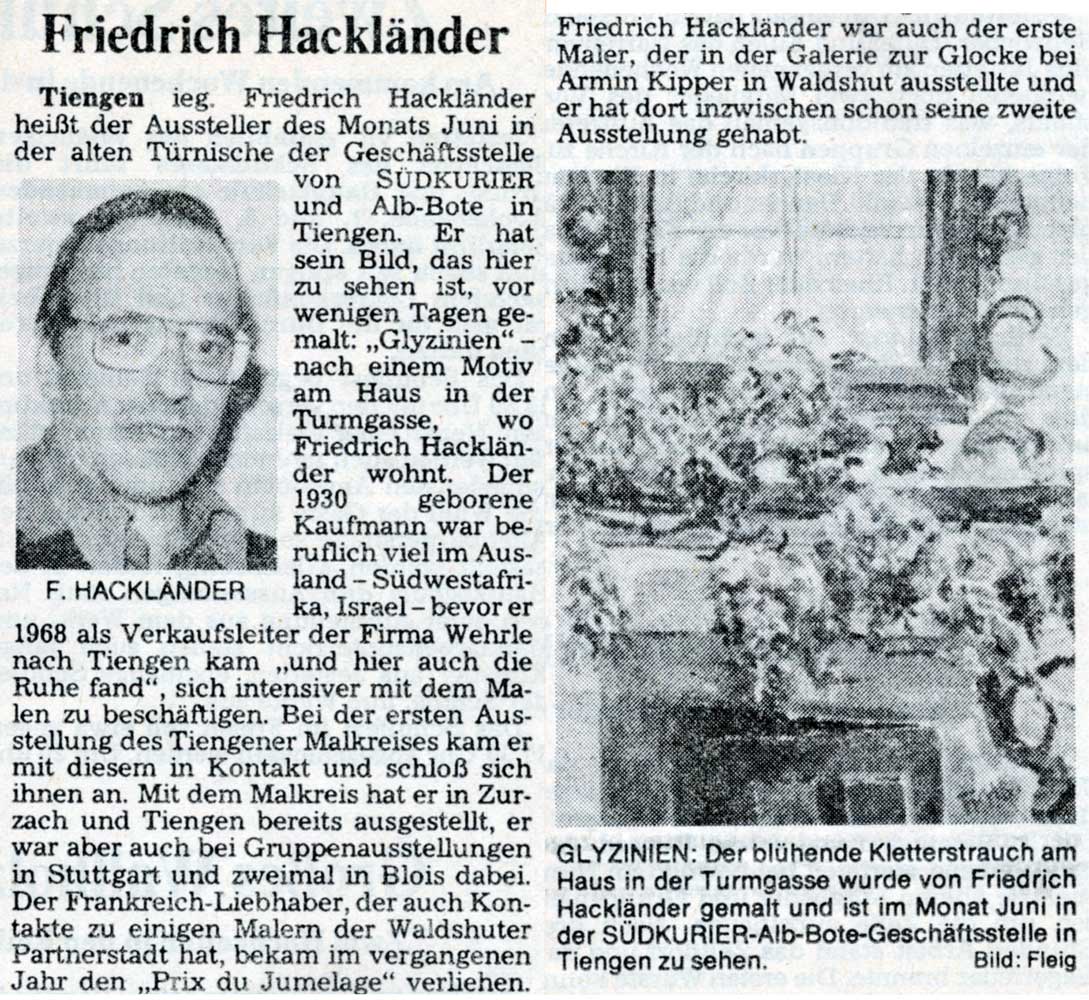 Südkurier vom 31. Mai 1980