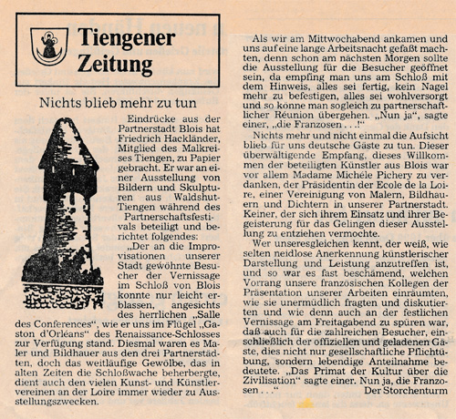 Südkurier vom 6. Juni 1981