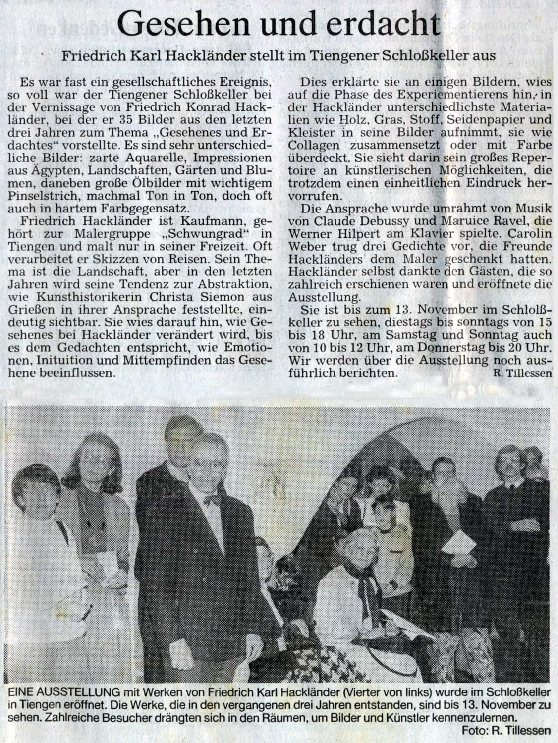 Südkurier vom 8. November 1988