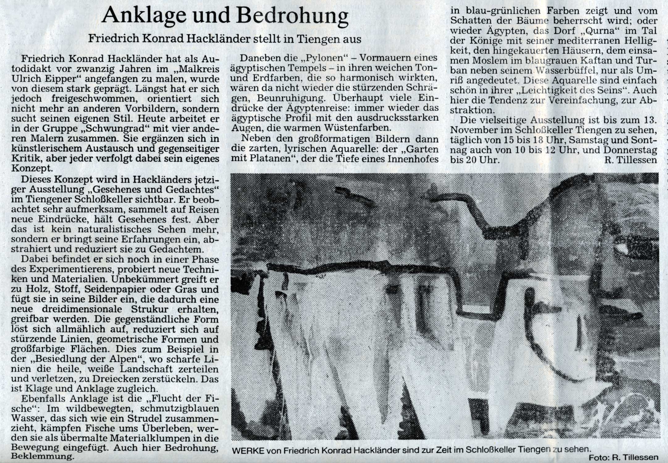 Südkurier vom 10. November 1988
