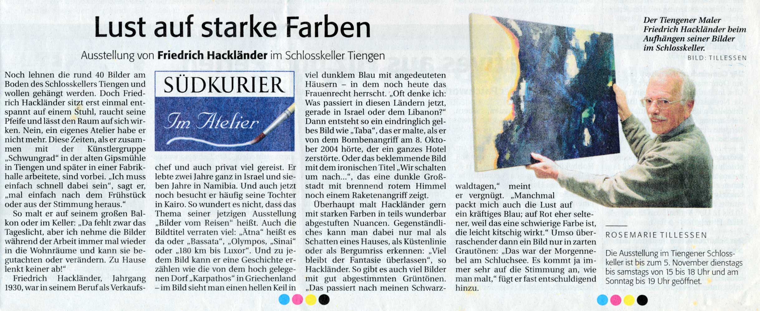 Südkurier vom 25. Oktober 2006 