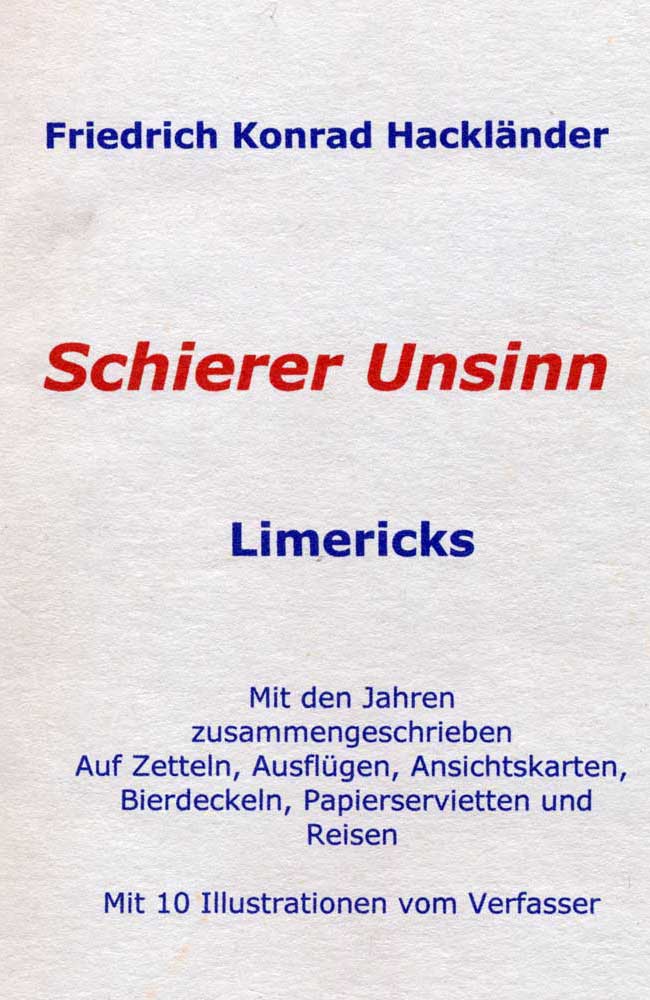 Schierer Unsinn - Titeseite
