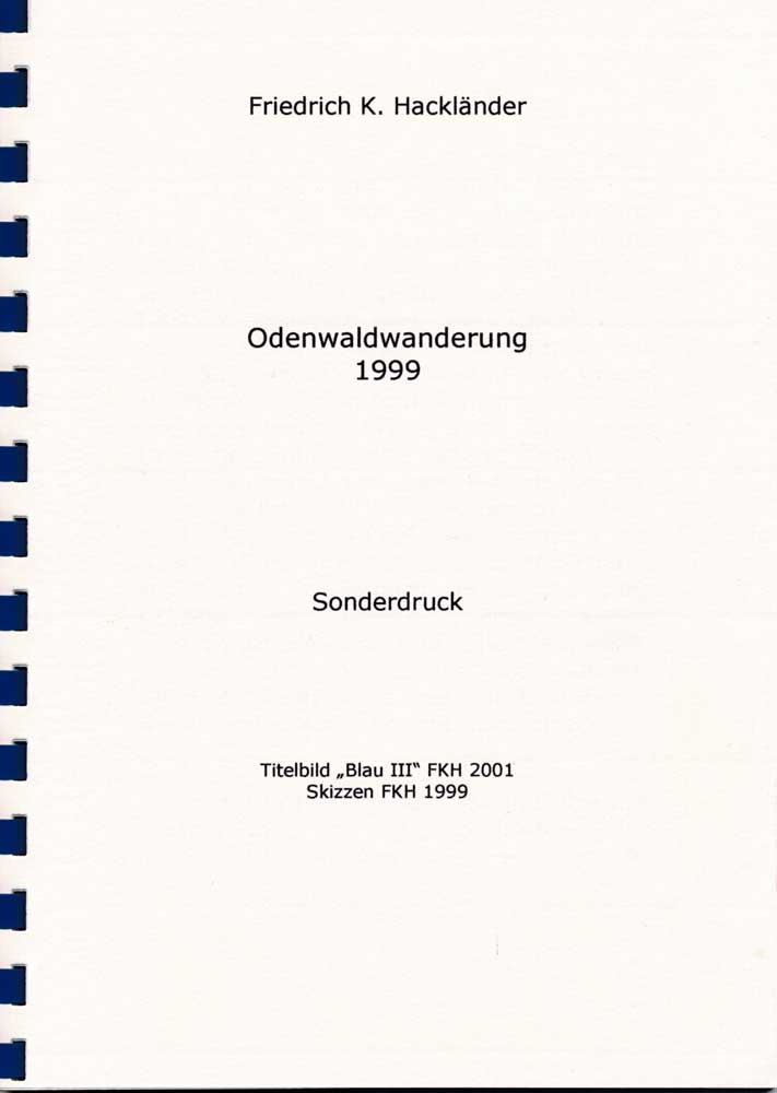 Odenwaldwanderung - Vorspann